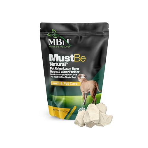 Dog Urine Rocks Lawn Maintenance : Grass Patch FixWater Purifier - Ideal for Grass Repair & Preventing Dog Urine Burn Patches - Large (40mm - 80mm)