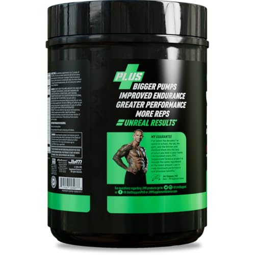 JYM Supplement Science Pre JYM Plus Orange Pre-Workout Powder, Amino Nitrates, Creatine, Betaine, Nootropics, BCAA’s, for Men & Women, 30 Servings - Image 4