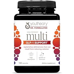 youtheory multi glp-1 Youtheory GLP-1 Support Bundle: High Potency Multivitamin & Muscle Guard  Whey Protein Powder - Supports Muscle, Bone, Immunity & Overall Health -  with myHMB, Calcium, Vitamin D & More : Health & Household