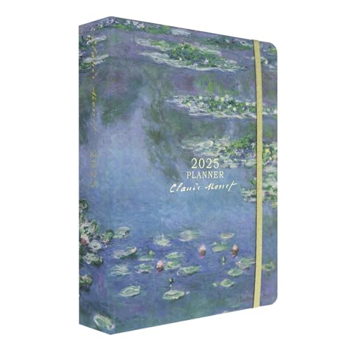 Kokonote - Agenda Annuel Semainier 2025 Scolaire, Monet | Agenda Spirale, Planner 2025