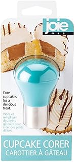 Joie Kitchen Gadgets 39900 Cupcake Corer, Stainless Steel, Teal/Silver