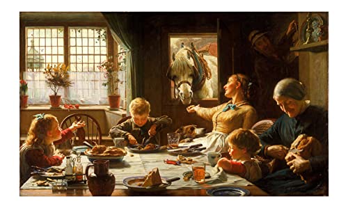 Affiche encadrée Frederick George Cotman One Of The Family cadre medium mat deco murale