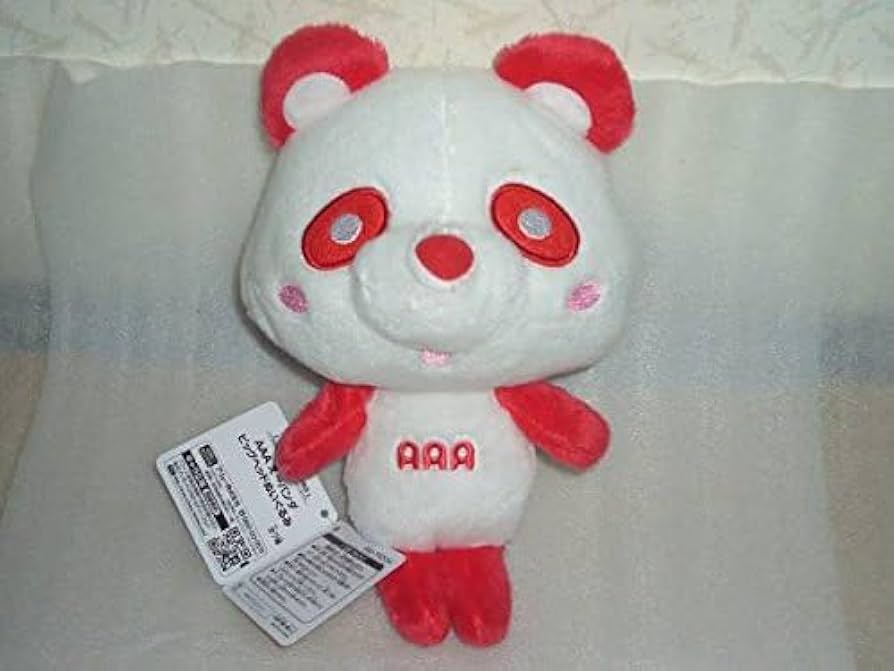 Amazon.co.jp: AAA えパンダ ビッグヘッドぬいぐるみ 伊藤千晃 赤