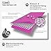 5m Schleppleine, Hundeleine, 1 Karabiner, Magenta, extra schmal, schmutz- und wasserabweisend