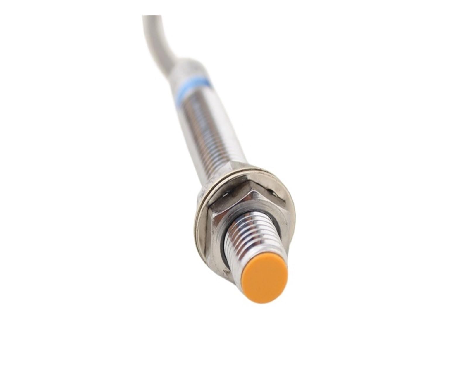 JJKKOZVQF 5PCS M8 Inductive Proximity Switch Sensor 3 Wire DC PNP NPN NO NC 1mm Detection Distance LJ8A3-1-Z/BX AX BY AY(NPN NC AX)