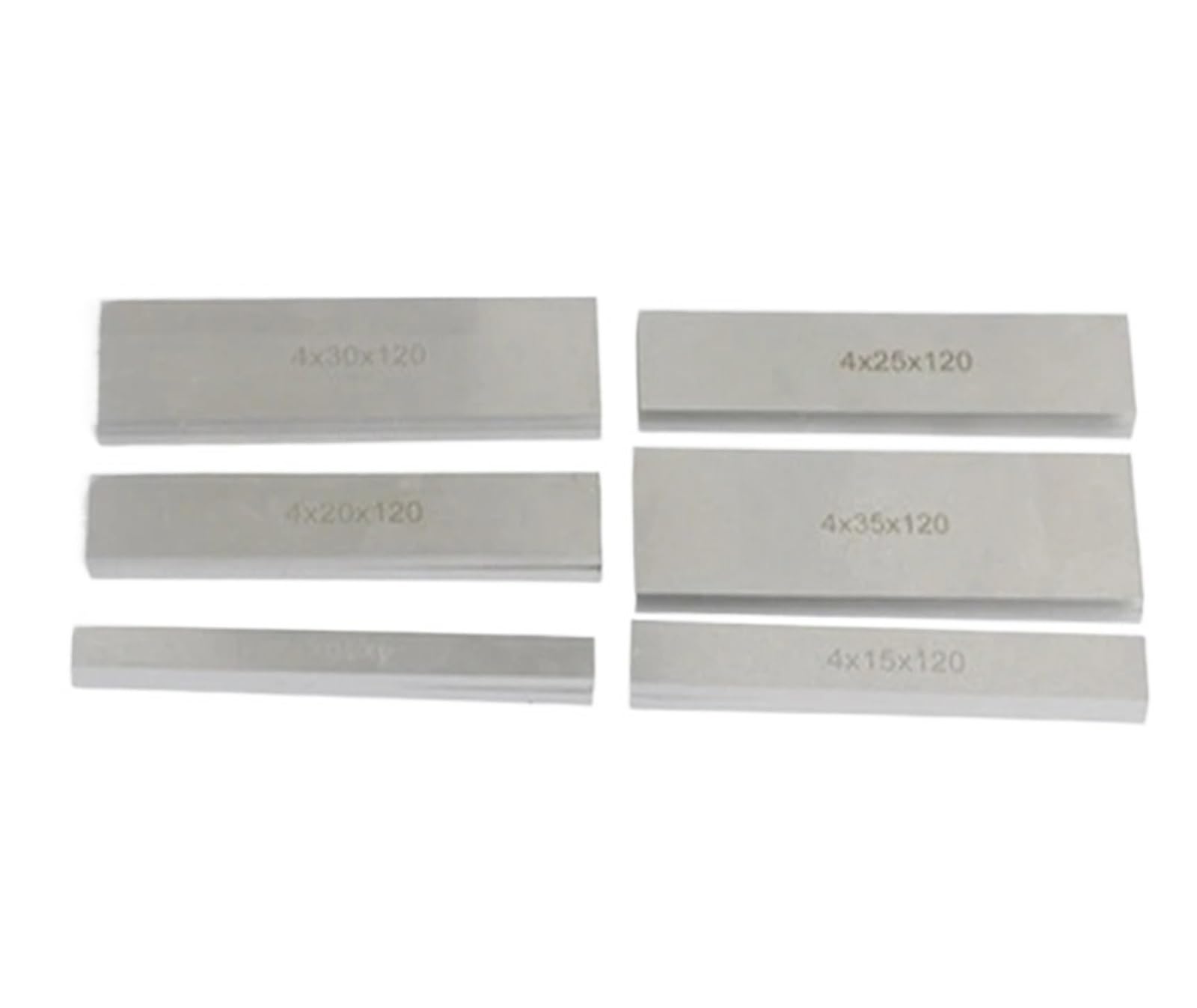 GUTUYEHKEA Parallel Block 6 Pairs 12Pcs Pad Gauge Alloy Steel 120mm