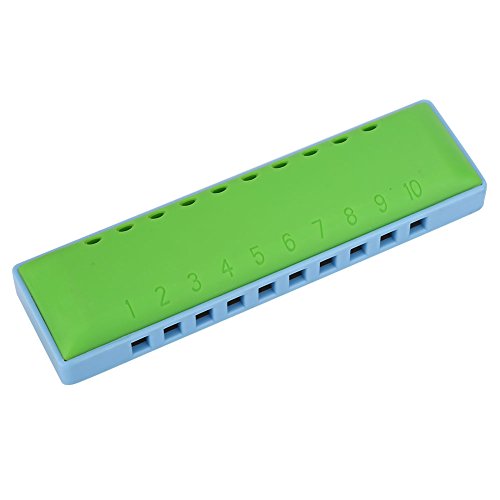 Harmonica 10 Trous, Orgue à Bouche en Résine pour Enfants Harmonica pour Enfants Rock Jazz Folk Harmonicas(Vert gazon… - Les Beatles, Paul McCartney, John Lennon, RIngo Starr, George Harrison Harmonica 10 Trous, Orgue à Bouche en Résine pour Enfants Harmonica pour Enfants Rock Jazz Folk Harmonicas(Vert gazon…