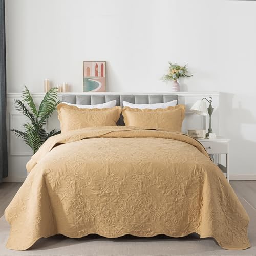 HoneiLife Queen Quilt Bedding Set - 3 Pieces...