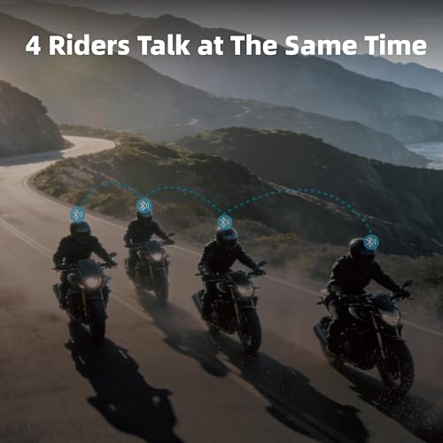 EJEAS V4 Plus 4-Rider Intercom