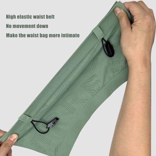 yakermur Riñonera para teléfono, estilo bolsa, cinturón de hidratación, ligero, transpirable, delgada, impermeable, para ciclismo, ejercicio, gimnasio, viajes, deportes, caminar, senderismo al aire - imagen 8