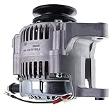 Jeimgrso 12V 40A Alternator 119836-77201 119836-77202 11983677201 Compatible with Yanmar 4TNE84