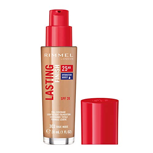 Rimmel London Lasting Finish Foundation 25H, Base de Maquillaje Tono 303 - 30ml