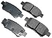 Akebono ACT1088 ProACT Ultra-Premium Ceramic Rear Brake Pad Set For 2005-2010 Honda Odyssey