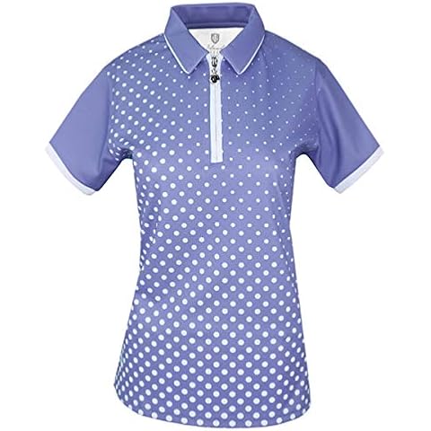 Island Green Ladies Lavender Polo Shirt Cover