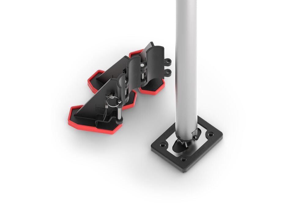 BESSEY Trípode STE-KBS, apto para STE55 y STE90, construcción ligera y estable gracias a los perfiles de aluminio y al plástico reforzado con fibra de vidrio, peso 0,27
