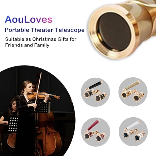 Binoculares Opera Glasses 3X25 Compactos y Ligeros miniatura 6