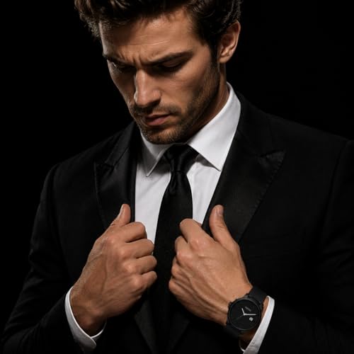 Matrix Dark Edition Black Dial Silicone Strap Watch - Image 5