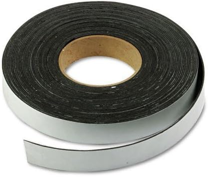 Magnetic/Adhesive Tape, 1" x 50 ft Roll