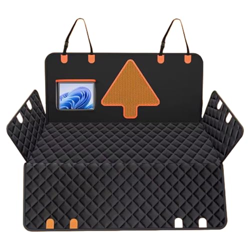 Protection de siège arrière pour chien auto - Tapis de banquette anti-rayures pour berline et pick-up