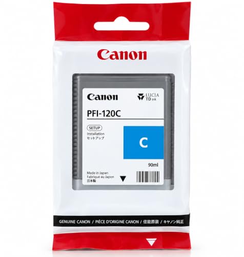 Image of Canon Original PFI-120C Cyan Ink Tank