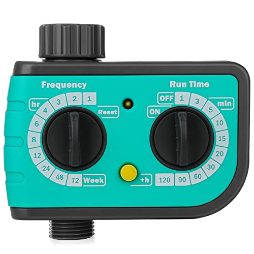 Restmo Hose Timer Manual Control, Digital Water Timer For Garden Hose Watering And Lawn Sprinkler Irrigation, Fit Outdoor Faucet & Spigot, Easy To Program, Rain Delay #TOP23