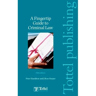 A Fingertip Guide to Criminal Law