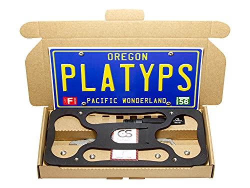 CravenSpeed Platypus License Plate Mount Compatible with Mazda MX-5 Miata (ND1 ND2 ND3) 2016-2025 | No Drilling | Installs in Seconds | Made of Stainless Steel & Aluminum | Made in USA