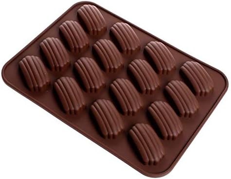 Pasta Silikon Madelin Çikolata Kalıbı 16'lı - BS993