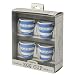Produktbild Eierbecher-Set, Blau/Weiß, 4 Stück