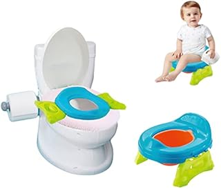 koolbitz 2 in 1 Portable Travel Potty Seat for Toddlers and Kids, Portable Foldable Potty and Toilet Training Seat, Toilet Seat Safe for Children, Usable Indoor Outdoor Home and On The Move