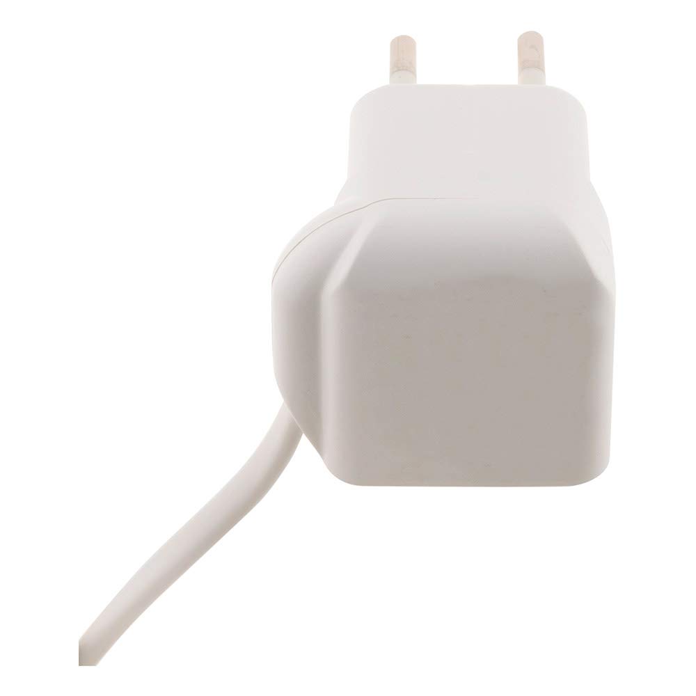 Zenitech - Przedłużacz HO3VVH2-F 2x0.75mm² 3m - PVC - Kompatybilny z Urządzeniami Elektrycznymi Wewnętrznymi, Wtyczka z Zasłoną Bezpieczeństwa, Certyfikaty NF i CE - Wygodne Użytkowanie Domowe - Biały