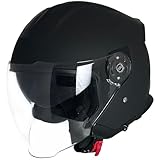 ISHINO SHOKAI バイク ヘルメット ジェット ISN21302 石野商会 LIBERTER002 SG規格 PSC規格 フリー(57〜60cm未満程度) マットブラック