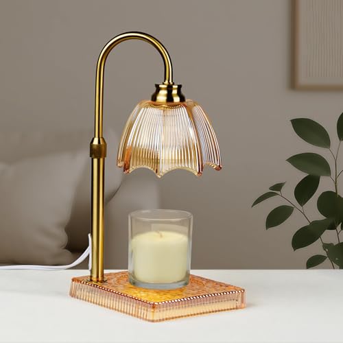 Lámpara calentadora de velas con temporizador, regulador y...