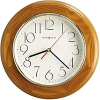 Dalton Gardens Champagne Oak Wall Clock