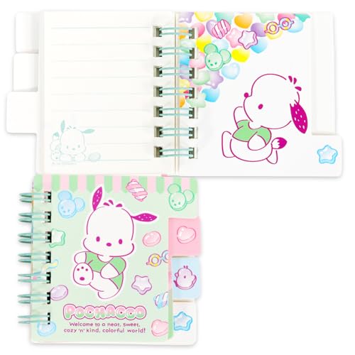 Lot de 3 mini carnets Sanrio Hello Kitty et Kuromi 7x7cm - 4