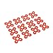 Replacement Part For 20PCS Motor Soft Mount Silicone Pad Spacer Damper Anti-Vibration Absorber For 13/14/22/23 Series FPV Racing 50% OFF - (Color: 13-14 Series Black)