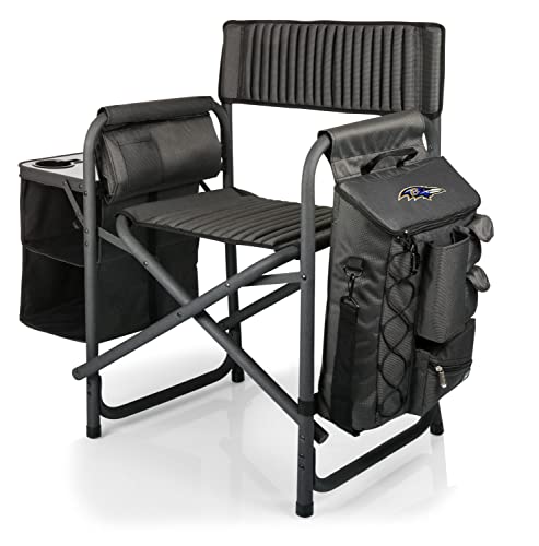 Image of Picnic TIME NFL Unisex-Adult NFL Fusion Camping Chair with Side Table and Soft Cooler, Beach Chair for Adults, Lawn Chair