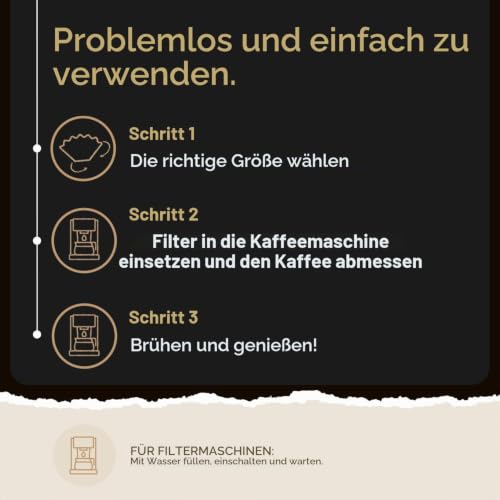 Edesia Espress Kaffeefilter Korbfilter 80/200, Korbfiltertüten Papier – Ansicht 5