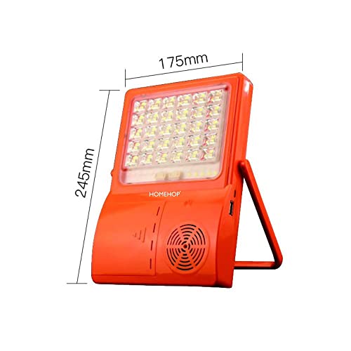 Homehop Solar led Lights for Home Outdoor Indoor Garden Emergency Portable Rechargeable Waterproof Camping lamp with Mobile Charging , Bluetooth Speaker