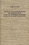  Ops et la conception divine de l\'abondance dans la religion romaine jusqu\'à la mort d\'Auguste