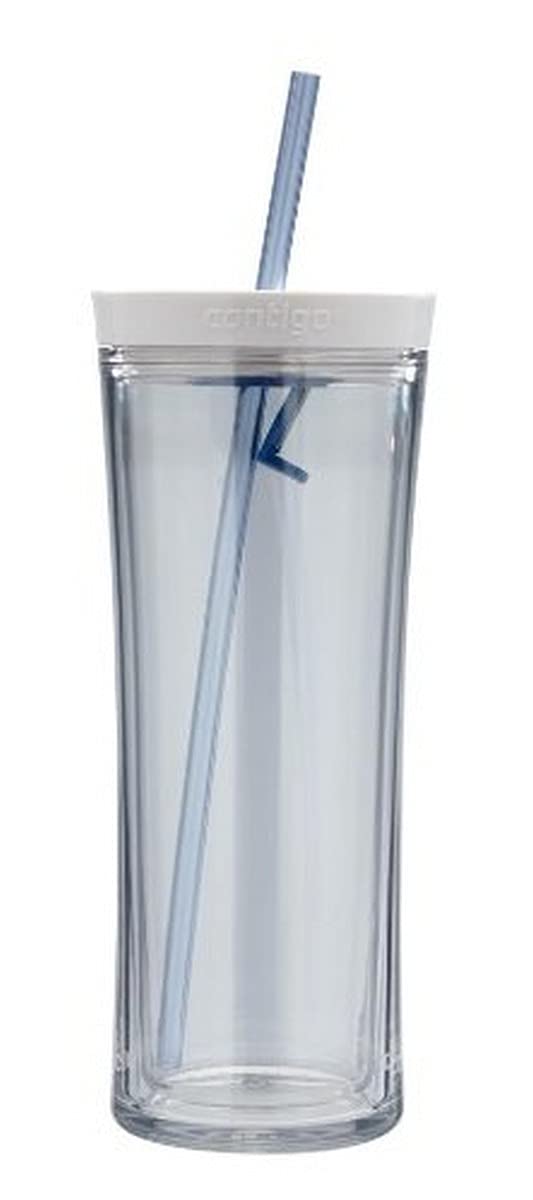 Contigo AUTOCLOSE Shake & Go DoubleWall Tumbler, 16 oz., Clear