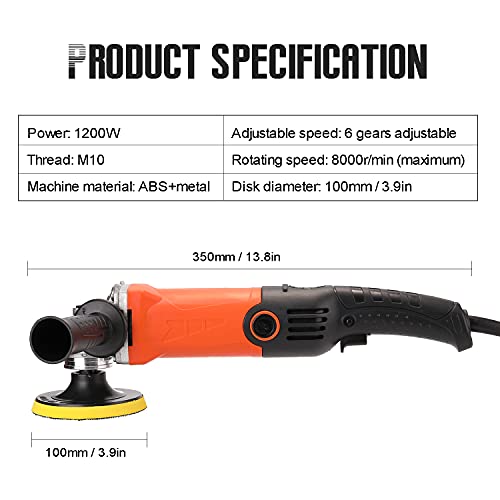 Pulidora-Coche-1200W-220V-Velocidad-ajustable-Coche-Pulidora-electrica-Maquina-de-encerar-Herramienta-de-pulido-de-muebles-para-automoviles-Lijadora-para-pulir-Auto