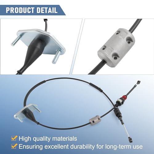 RADHLBNIU Automatic Tasmission Shift Control Lever Cable Compatible with 2001 Dodge Durango Base 2001 Dodge Dakota Sport Replace# 52107700AE by RADHLBNIU - Image 4