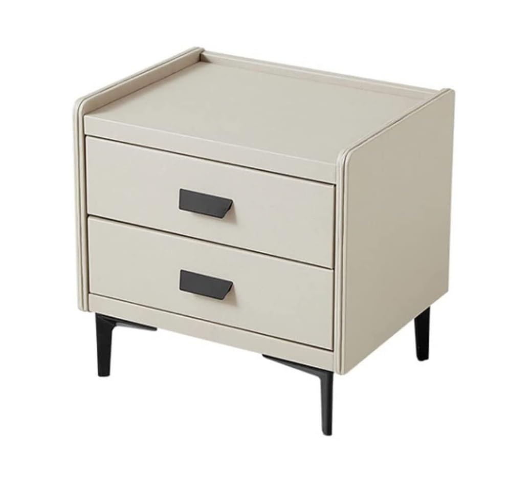 Table de chevet moderne en couleur unie avec finitions soignées