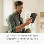 Amazon Fire HD 8 tablet, 8” HD Display, 3GB memory, 32GB, designed for portable entertainment, Black, (2024 release)