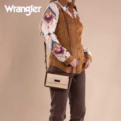 Image of Wrangler Crossbody Wallet for Women RFID Clutch Phone Purse with Credit Card Slots | RFID