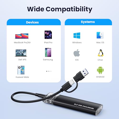 DELXING M.2 NVME SSD Enclosure Adapter の商品画像 6
