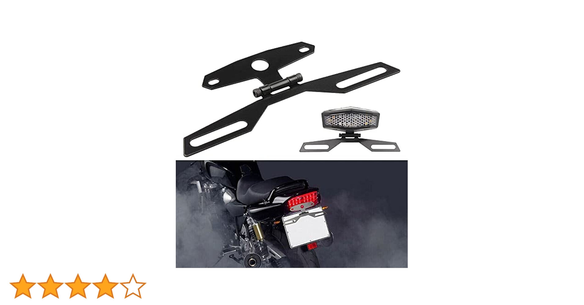 @即購入 Amazon | Crown Doris 汎用 ナンバー ステー プレート 角度調整