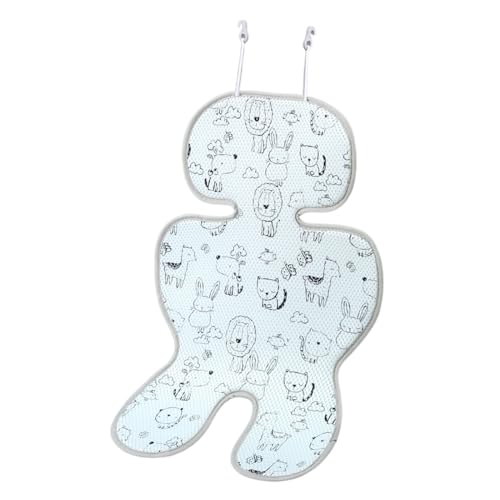 Cushion Cartoon Soft Baby Body Support Cusion Buggys Pushchair Seat Pad Seat Liner for Toddler Pram Pad