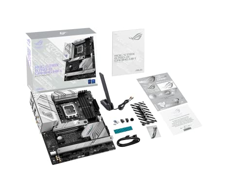 Image of ASUS ROG Strix B760-A Gaming WiFi ATX Motherboard - Intel B760, DDR5, PCIe 5.0, WiFi 6E, Aura Sync RGB